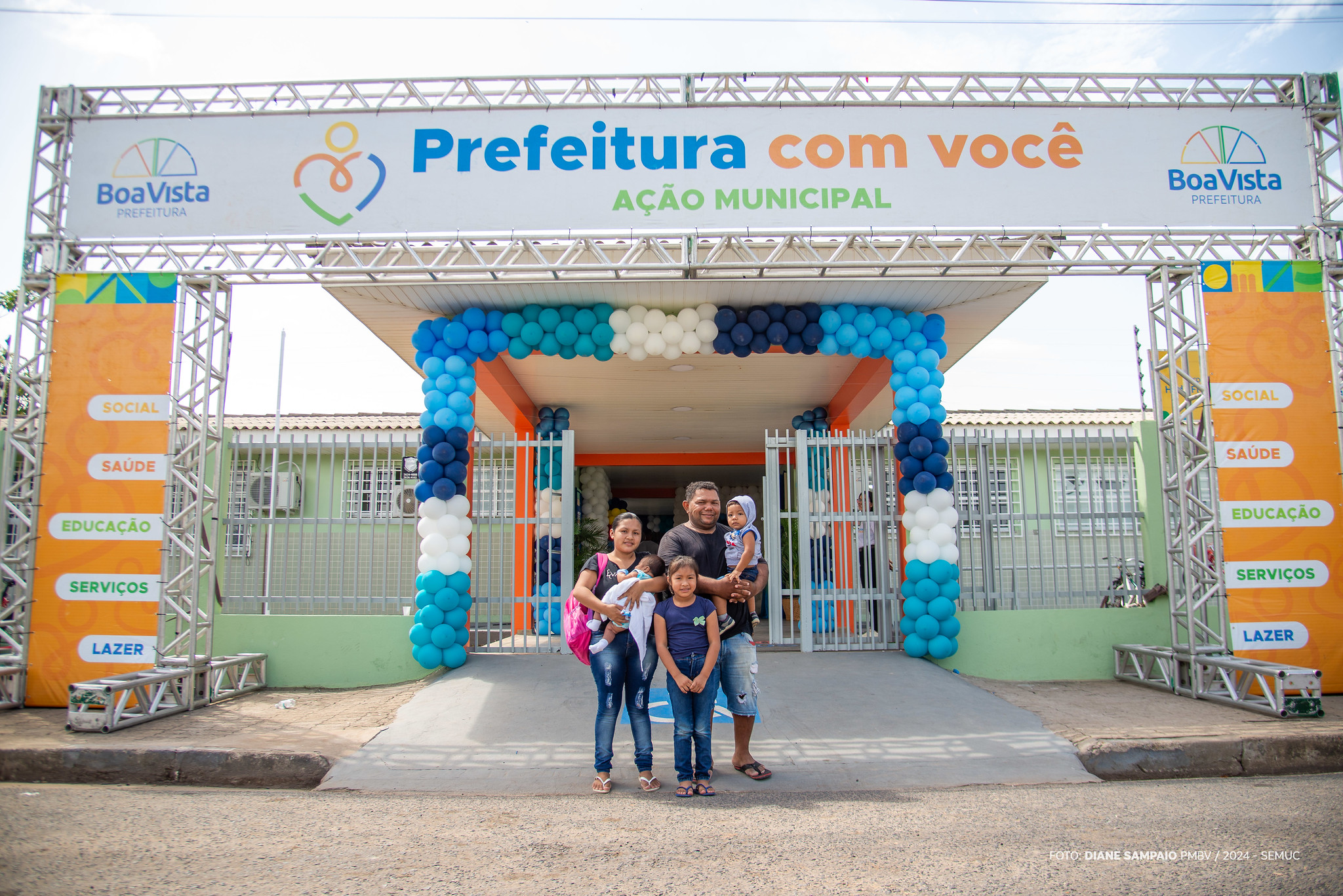 Ação Prefeitura com Você acontece em Boa Vista - Foto: Divulgação/Andrezza Mariot