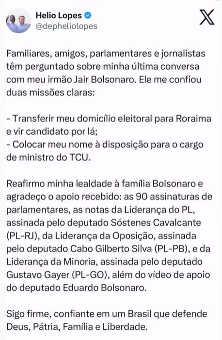 Foto: Reprodução/X.