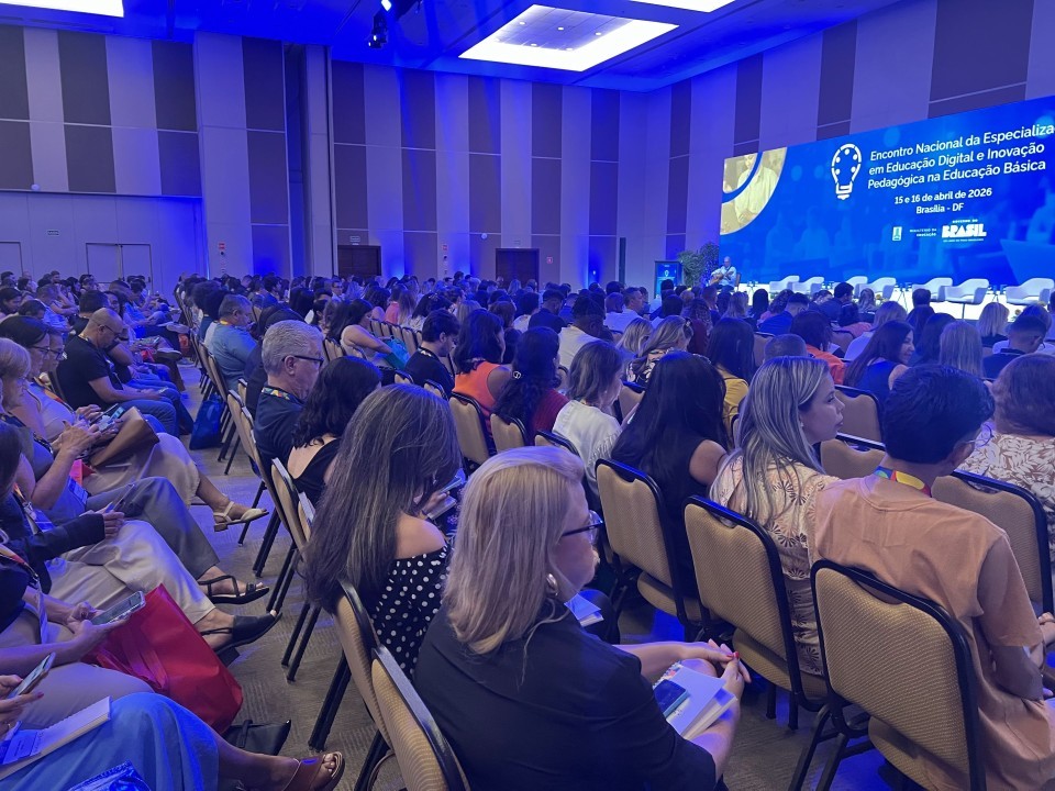Encontro Nacional da Especialização em Educação Digital e Inovação Pedagógica na Educação Básica - Foto: Divulgação.