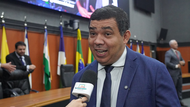 Presidente da ALERR, deputado Soldado Sampaio - Foto: Alfredo Maia/SupCom ALERR.