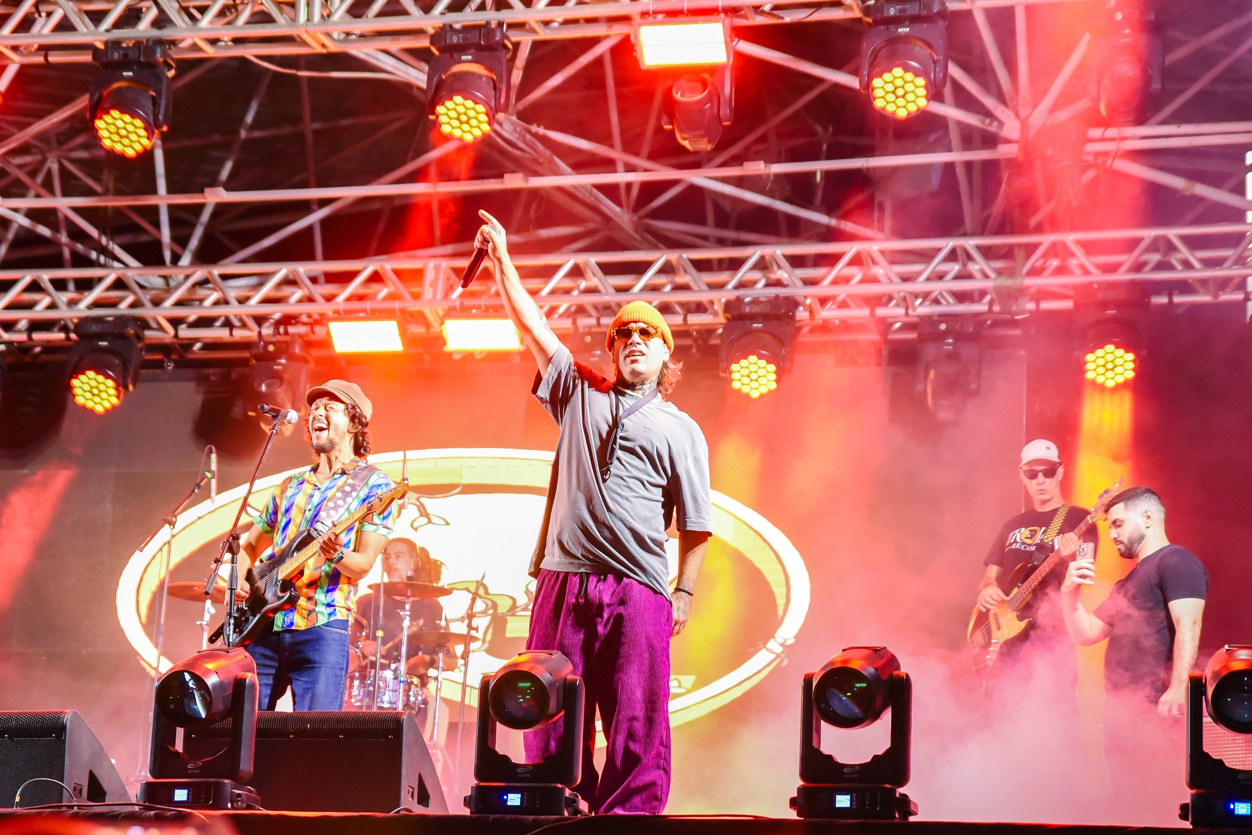 Show nacional da banda Chimarruts - Foto: Secom-RR.