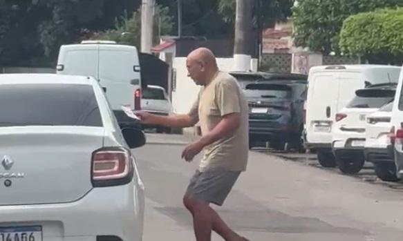 Polícia flagrou o 'Gringo do Pó' entregando droga - Foto: Divulgação/PCAM.