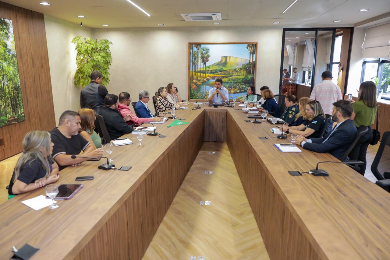 Reuinião de fortalecimento do combate à violência sexual de crianças e adolescentes - Foto: Secom.